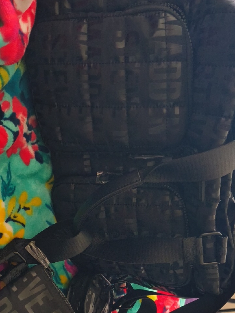 Steve Madden Black Weekender Bag NWOT - Picture 2 of 11